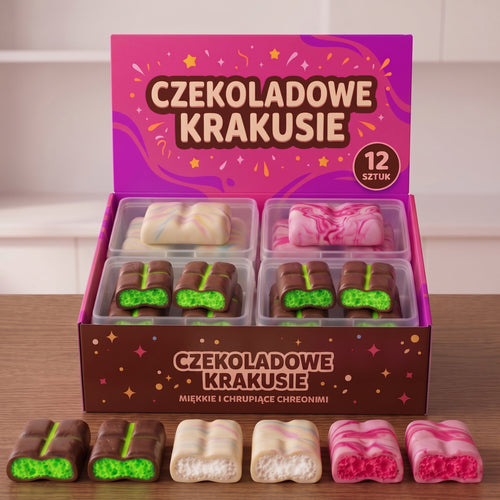 Czekoladowe Krakusie™ | Zestaw 12 Sztuk