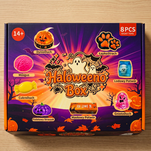 HalloweenoBox™ | Zestaw 8 Gniotków