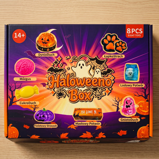 HalloweenoBox™ | Zestaw 8 Gniotków