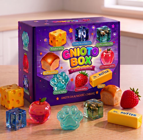 GniotoBox™ | Zestaw 8 Gniotków